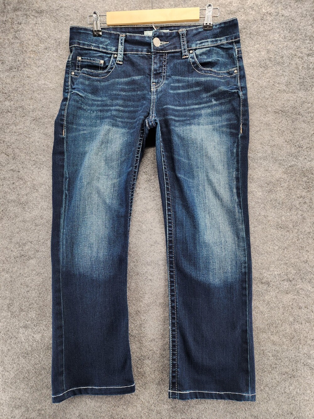 Buckle Daytrip Jeans Womens 29 Lynx Slim Bootcut Blue Denim Mid Rise 33x25"